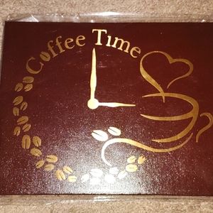 Coffee Time Kitchen Canvas Sign